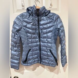 Calvin Klein Light Blue Puffer Jacket